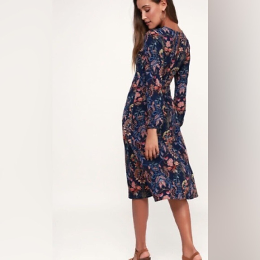 Beautiful blue garden dress from LuLu